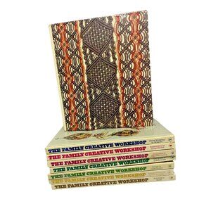 Vintage Family Creative Workshop Volume 1-7 and 9 Craft Book Collection 1974